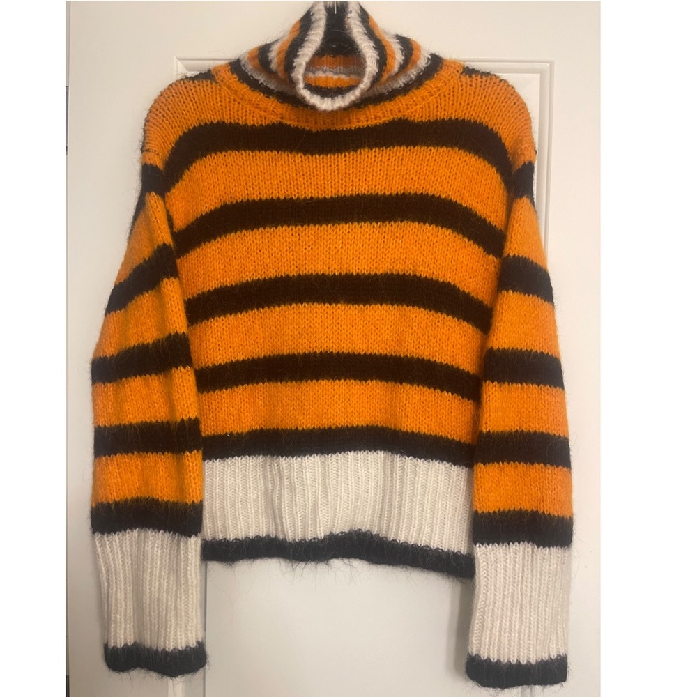 ZARA - AW21 STRIPED KNIT SWEATER 2142/175 - Size: Small - Picture 2 of 7